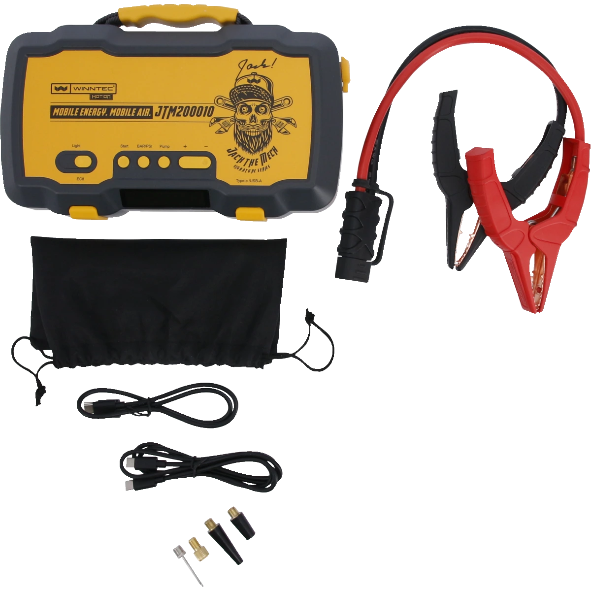 Förch Smart Booster s kompresorom 2.000 A, 12 V