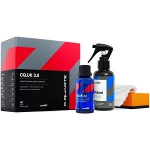 Nano keramički premaz CarPro C.Quartz UK 3.0 komplet 30ml